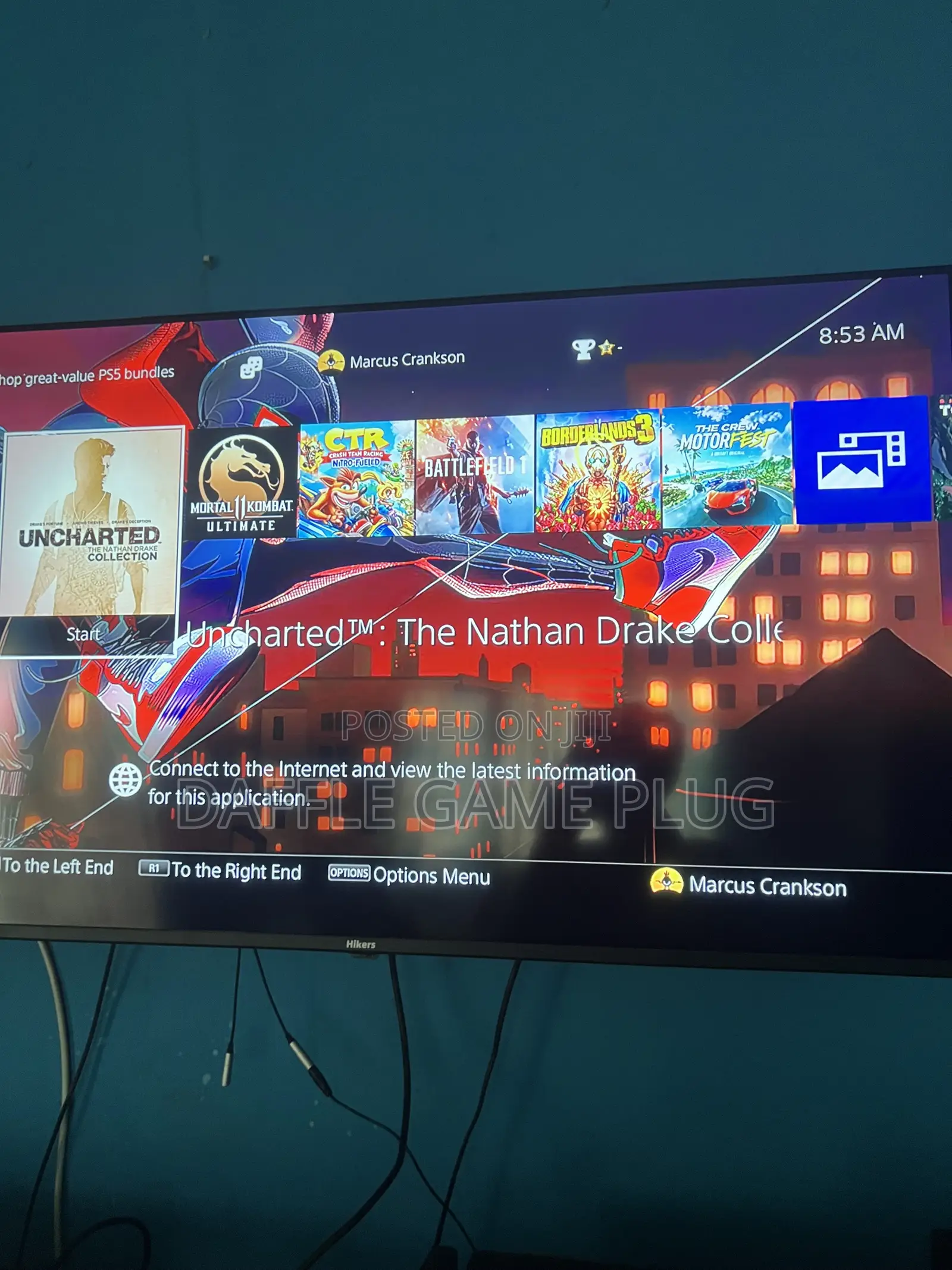 PS4 Pro 1Terabyte With Controller +14Games Installed
