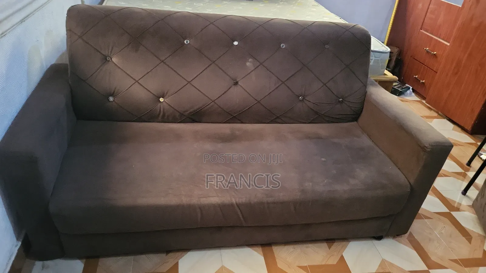 Bed,wood Drop and Sofa