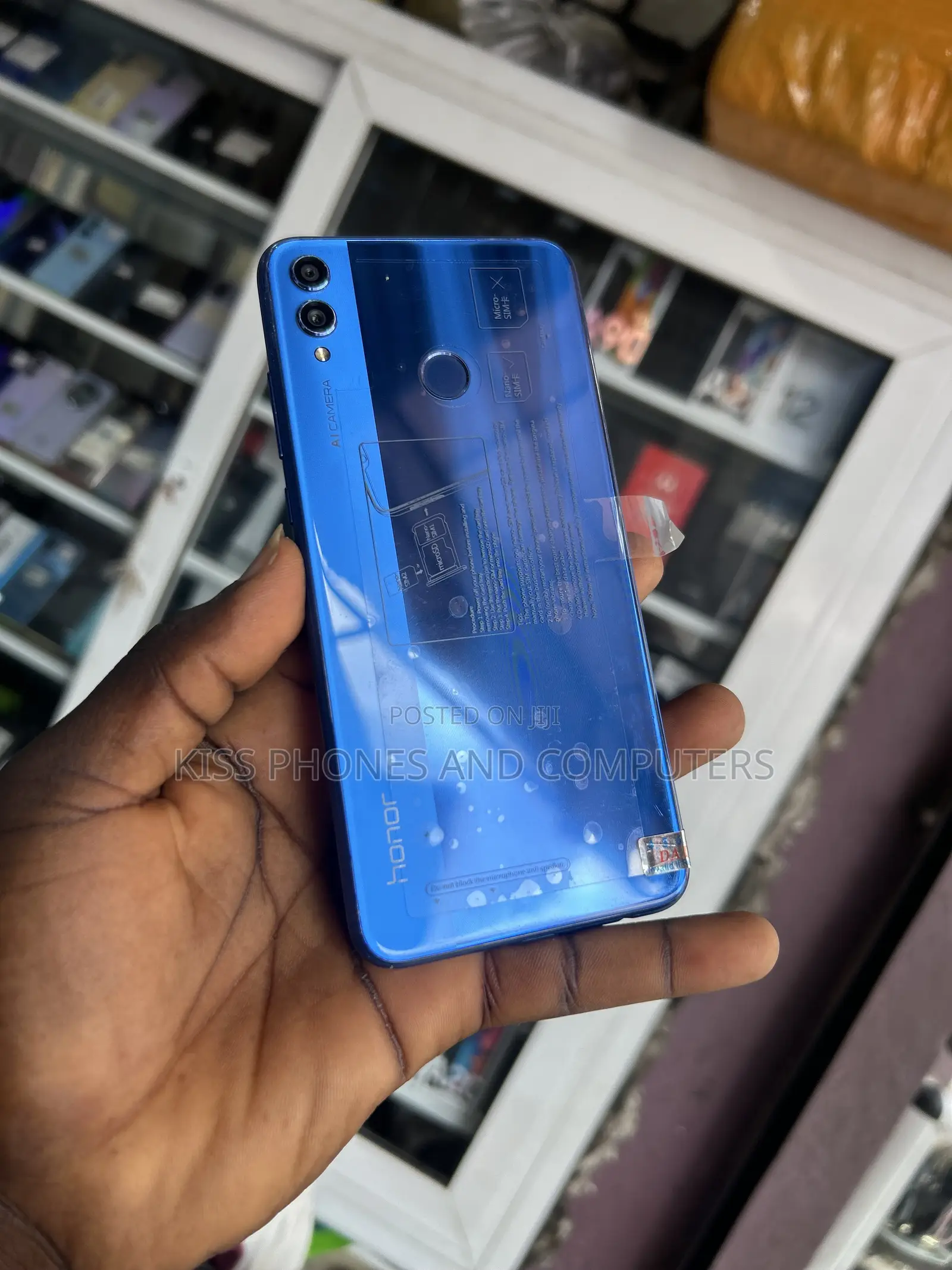 New Huawei Honor 8x 128 GB Blue