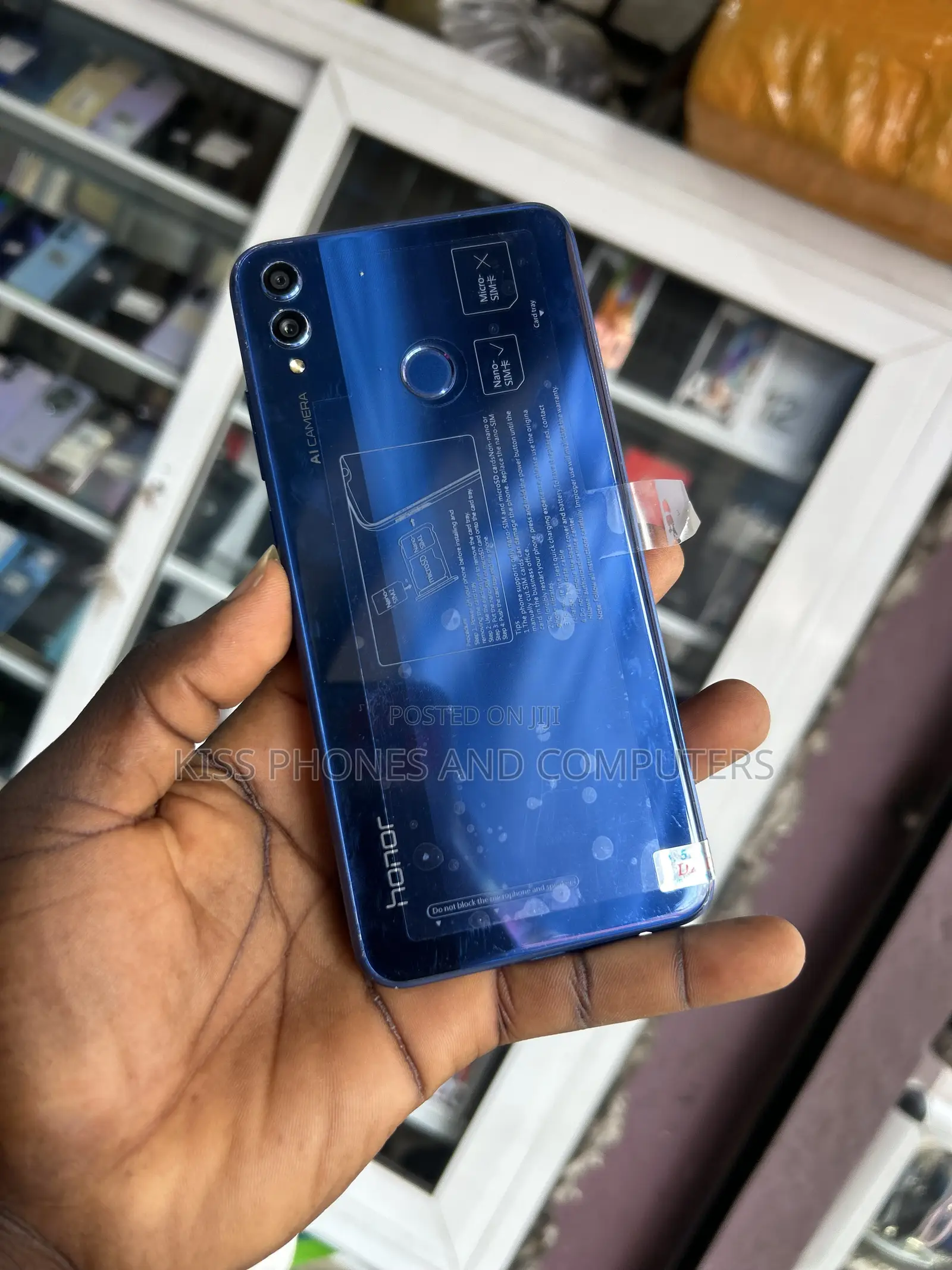 New Huawei Honor 8x 128 GB Blue