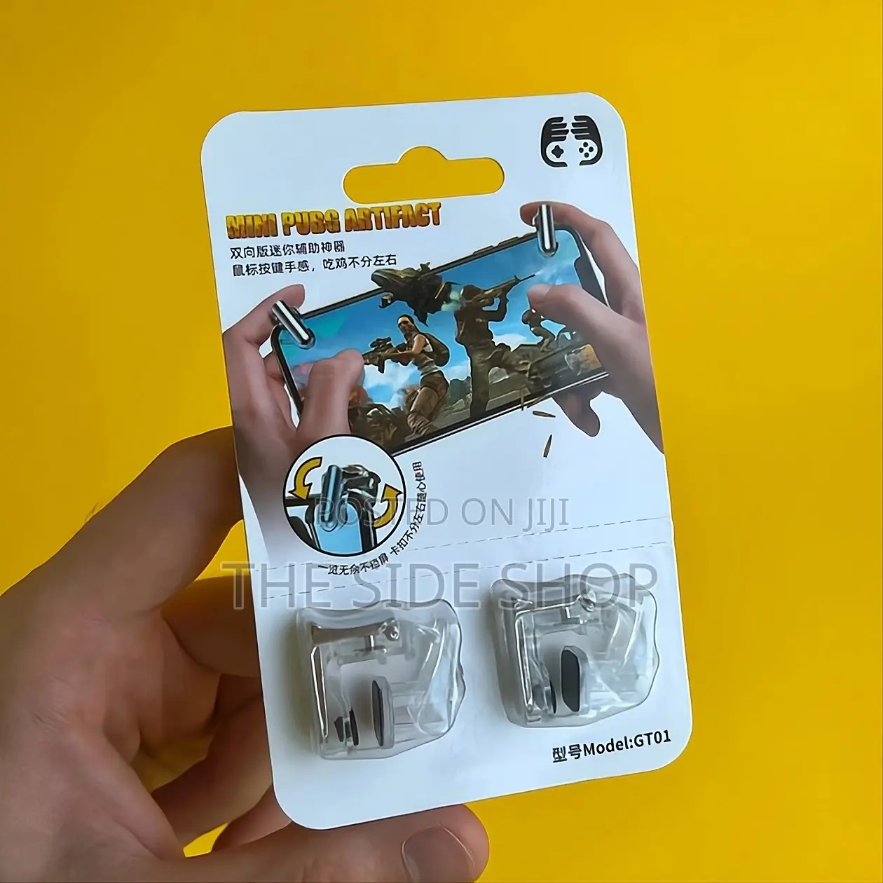 Pro Mobile Gaming Device L1/R1 Control Triggers (Transparent)