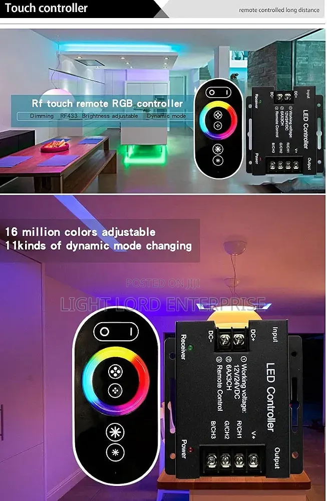 DC 12v/24v Led Controller