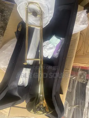 Yamaha Gold Trombone