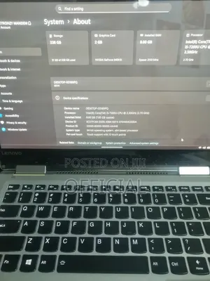 Laptop Lenovo Yoga 710 8GB Intel Core i5 SSD 256GB