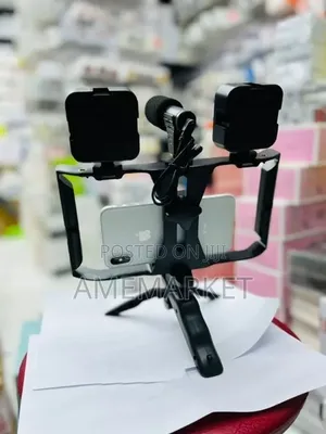 Video-Making Kit – Smartphone Vlogging Live Streaming Kit AY-49X