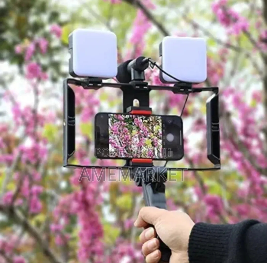 Video-Making Kit – Smartphone Vlogging Live Streaming Kit AY-49X