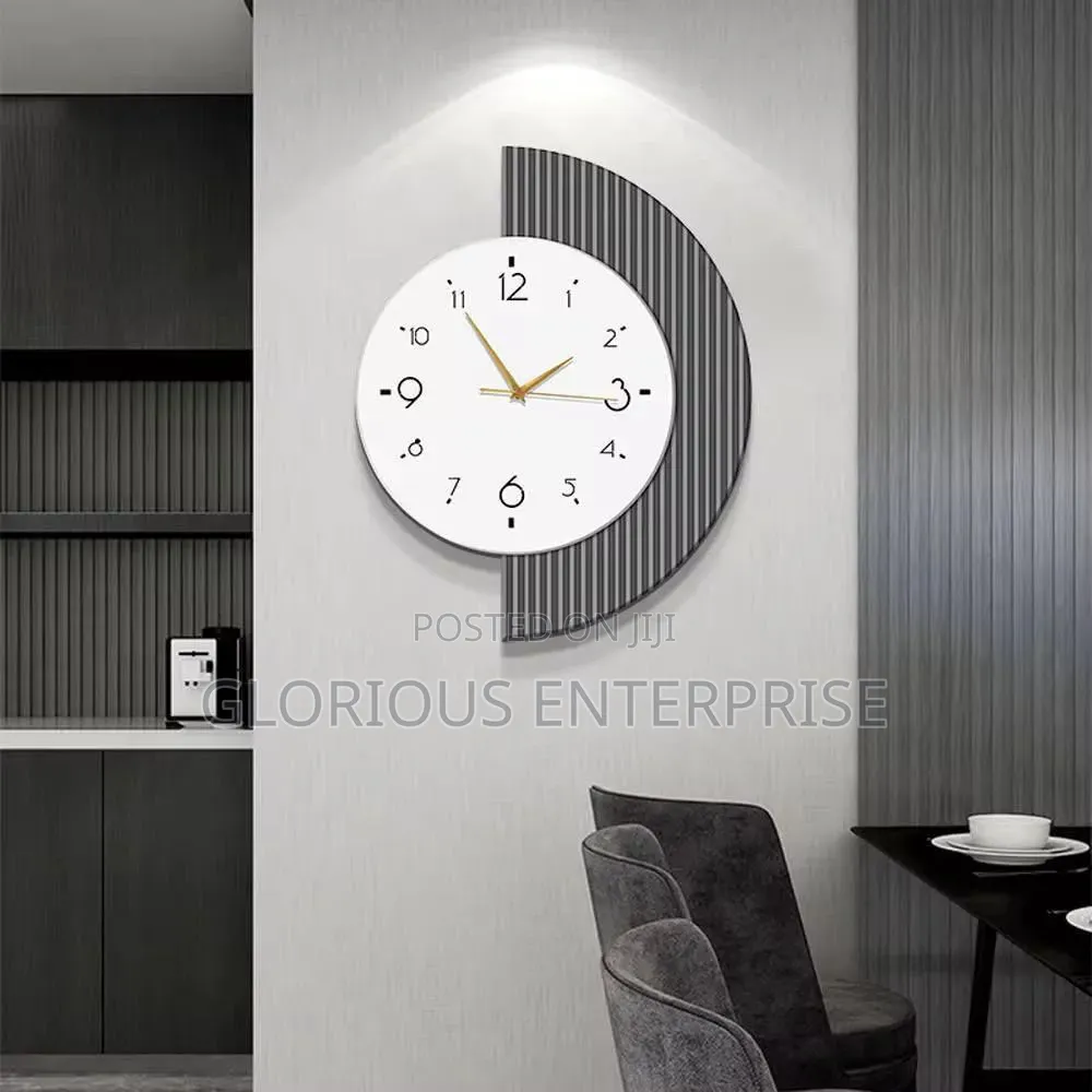 Half Decorative Clock