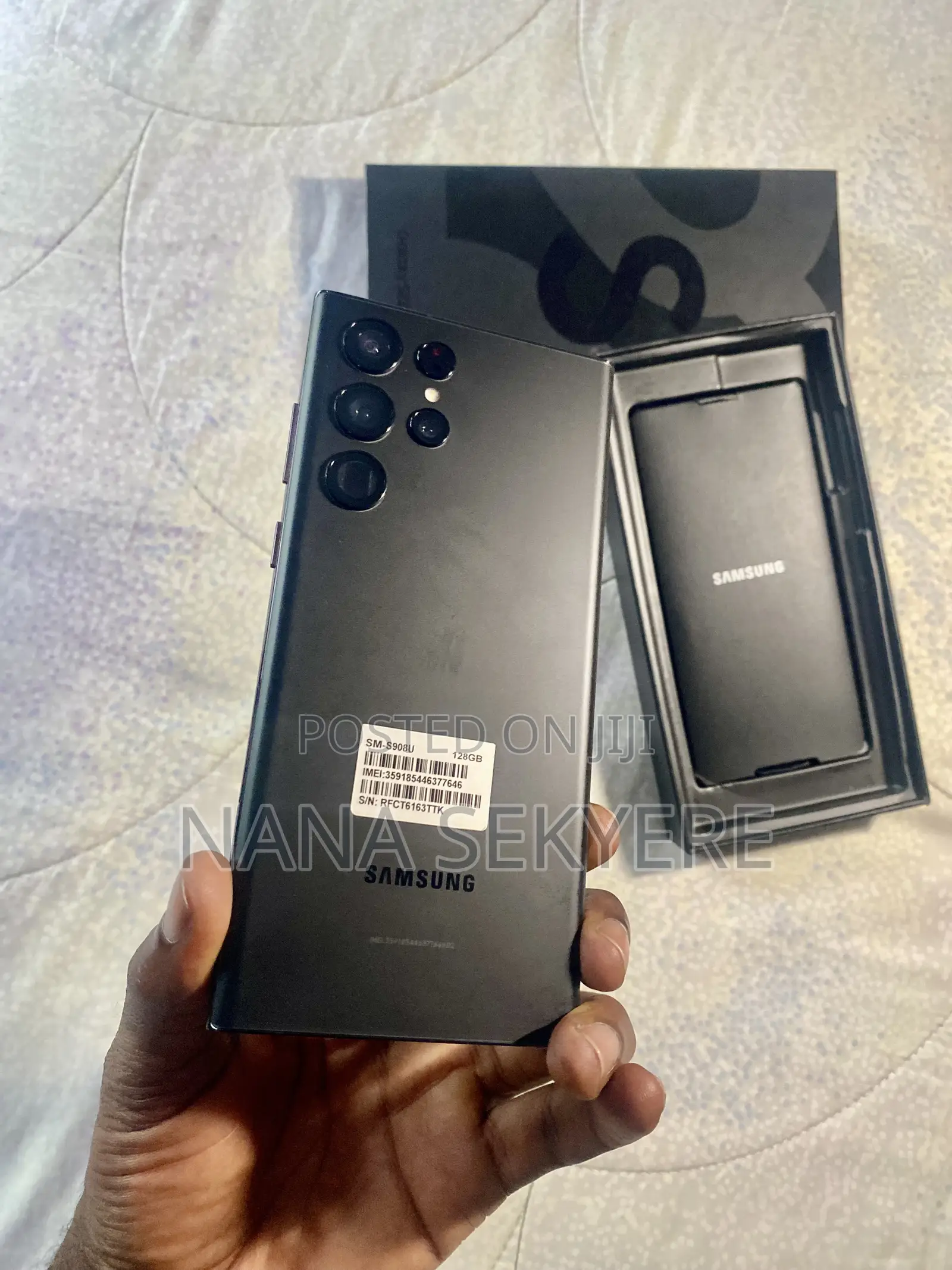 Samsung Galaxy S22 Ultra 5G 128 GB Black