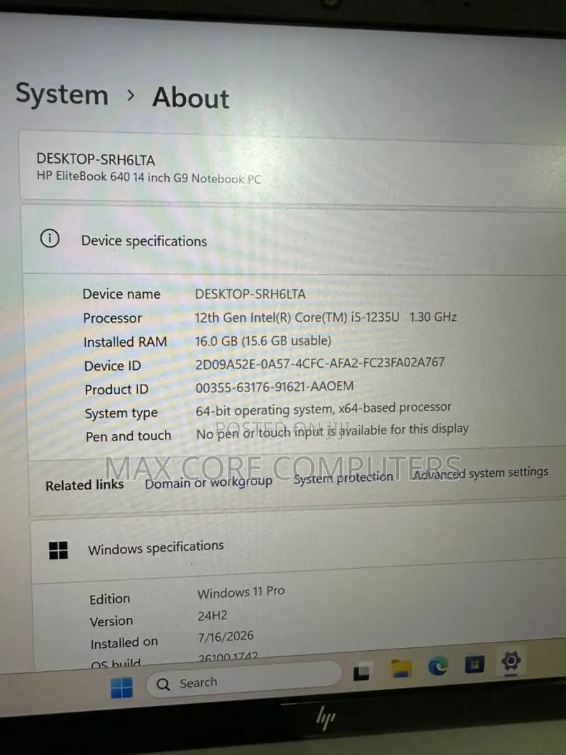 Laptop HP EliteBook 640 G9 16GB Intel Core i5 SSD 1T