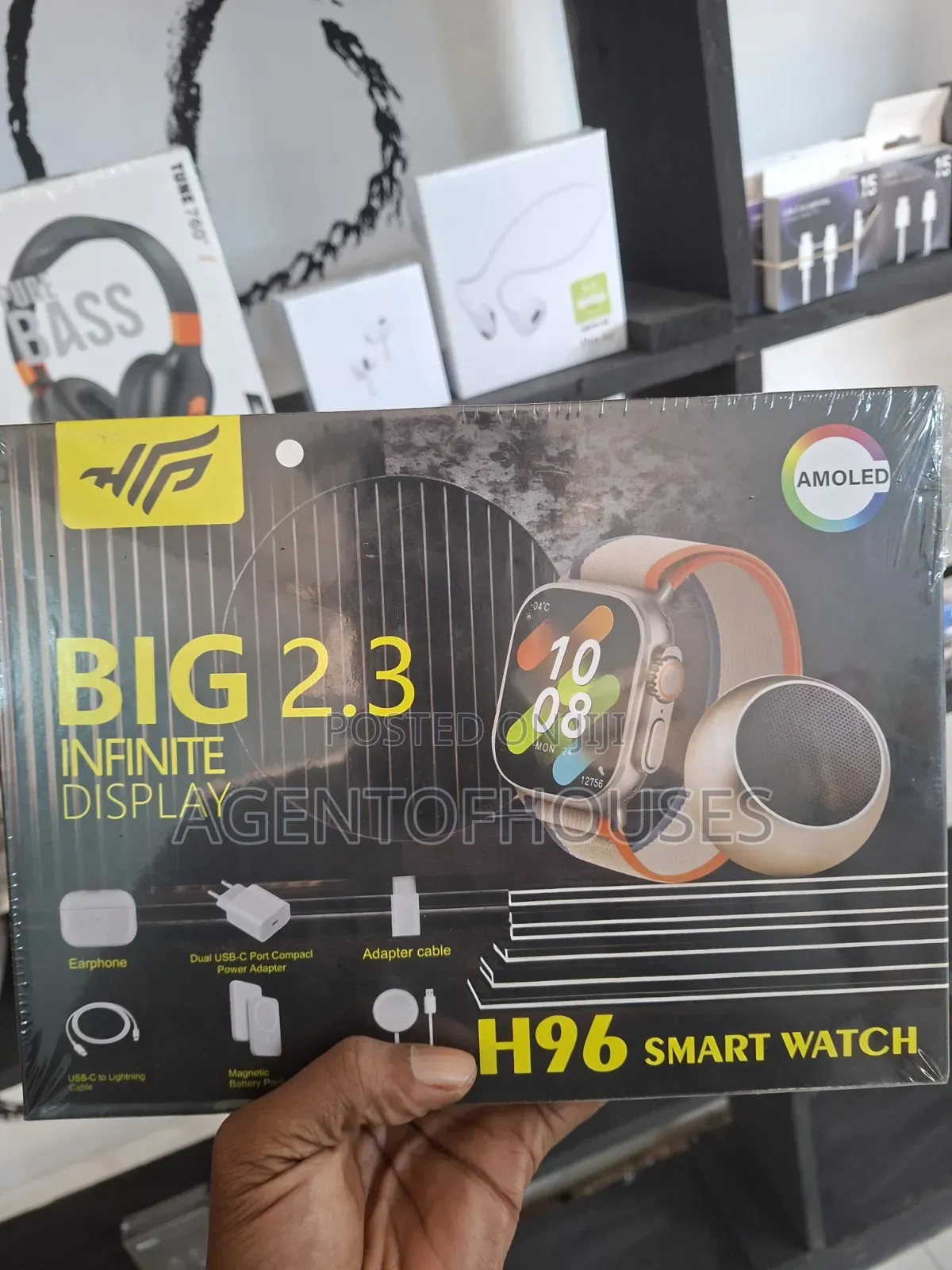 Smart Watch With All Accessories