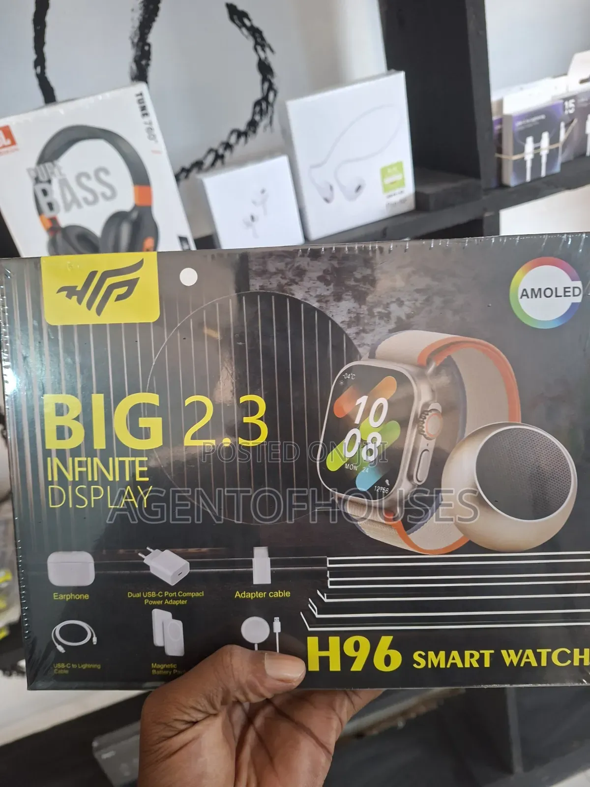 Smart Watch With All Accessories