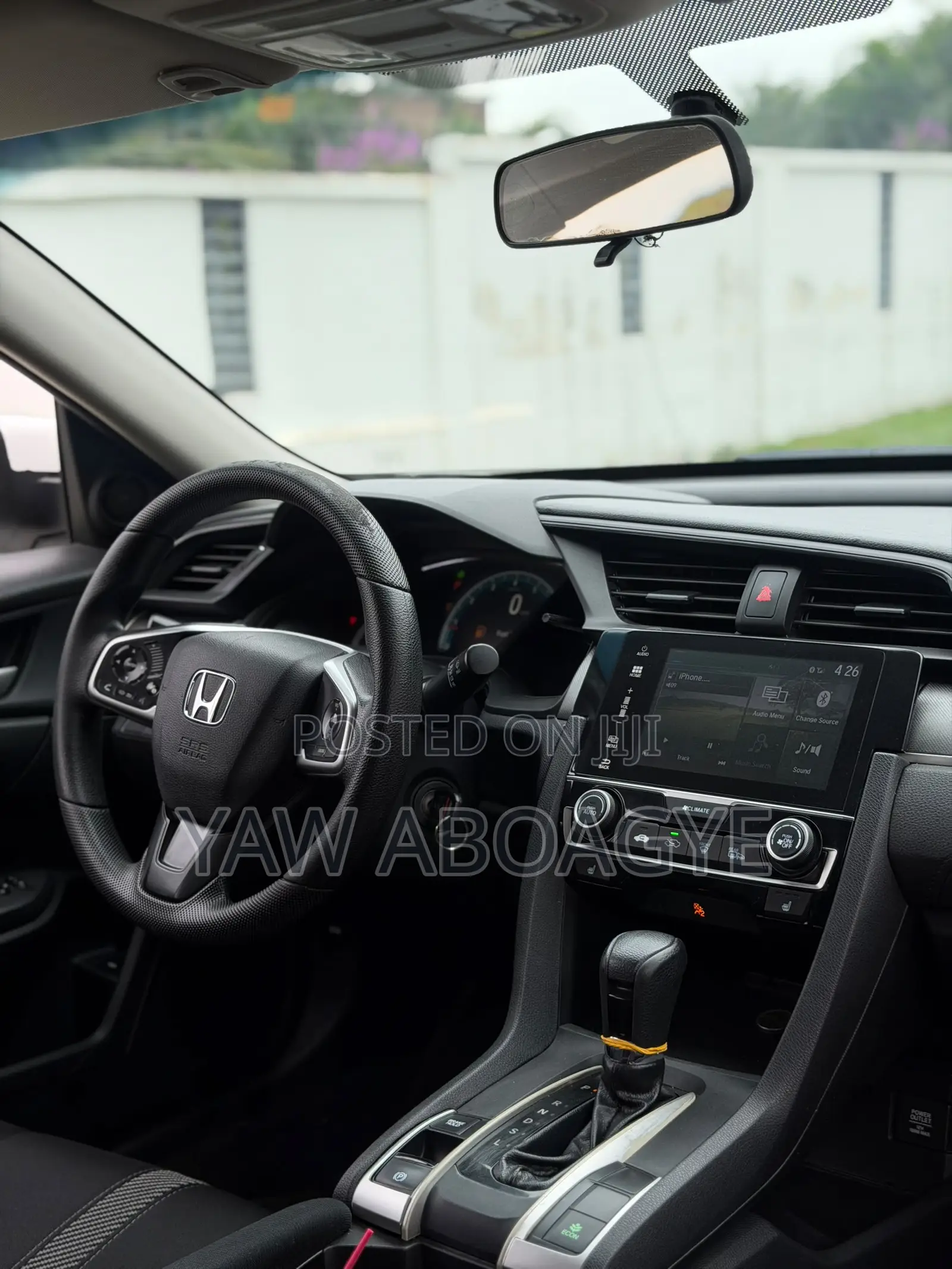 Honda Civic LX Sedan 2018 White