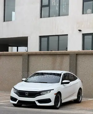 Honda Civic LX Sedan 2018 White