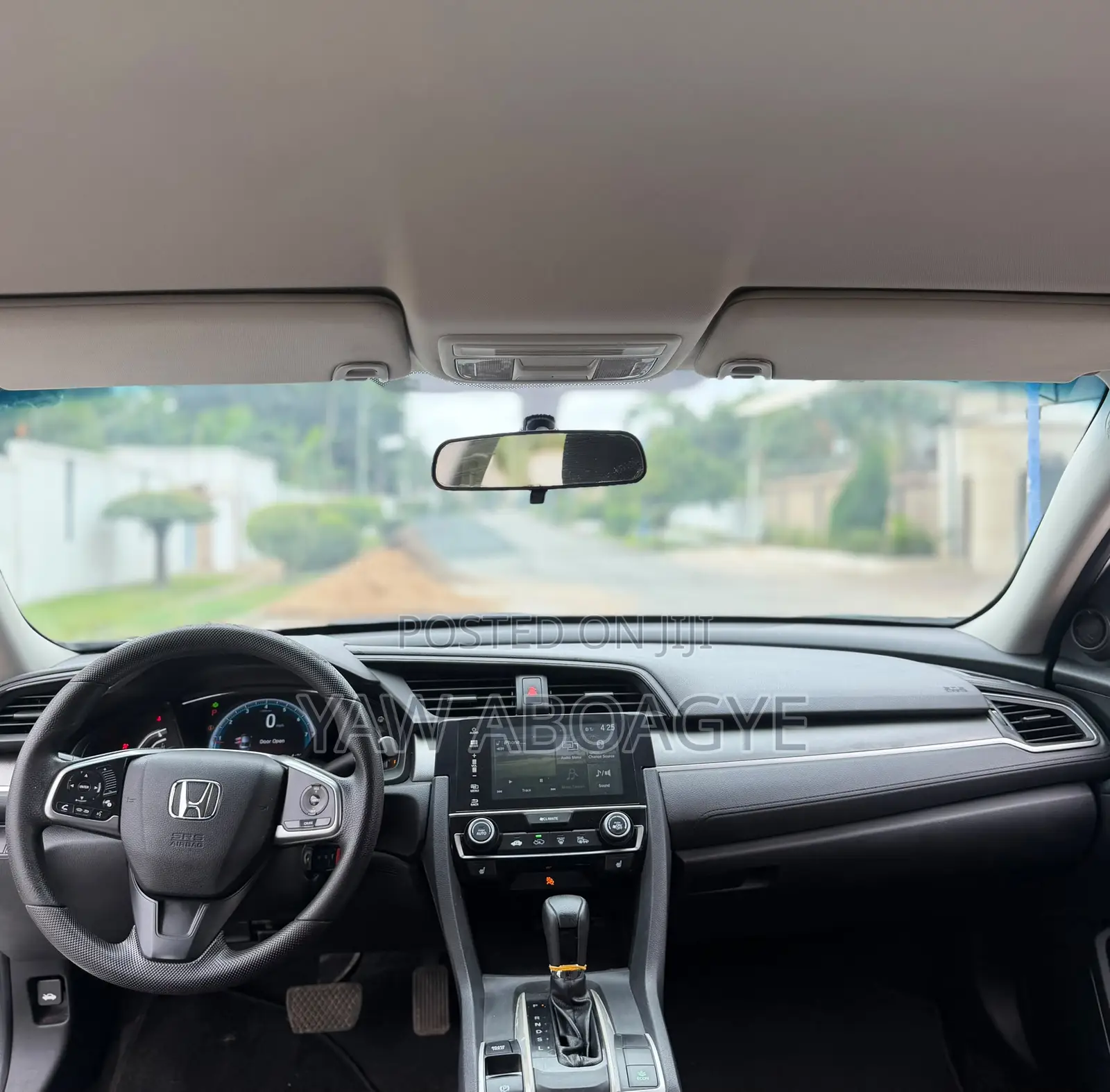 Honda Civic LX Sedan 2018 White