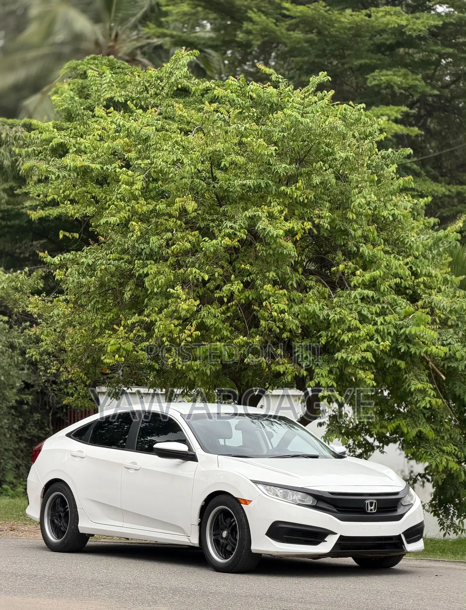 Honda Civic LX Sedan 2018 White
