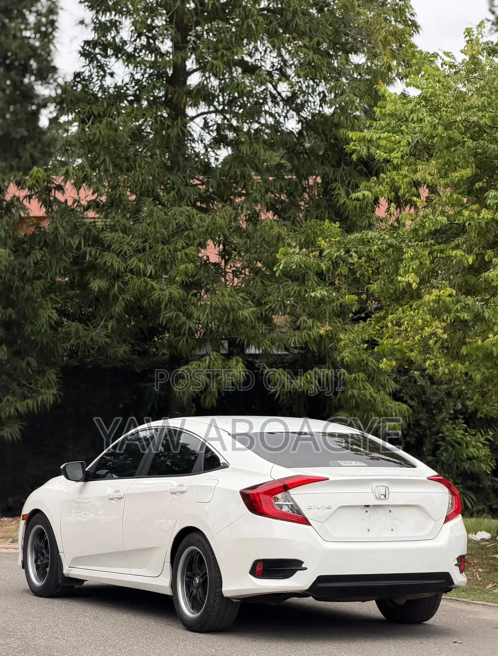 Honda Civic LX Sedan 2018 White