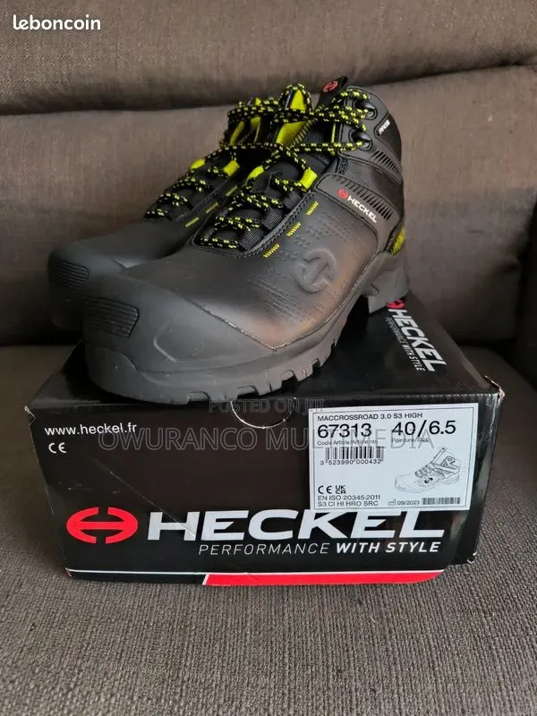 Heckel MacCrossroad 2.0 S3 Heavy-Duty Safety Boots — Size 41
