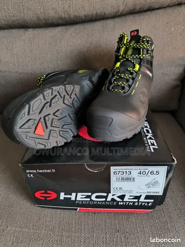 Heckel MacCrossroad 2.0 S3 Heavy-Duty Safety Boots — Size 41