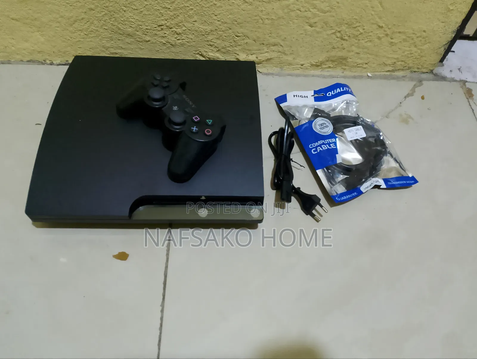Ps3 Slim Console (250gb)With 13 Games