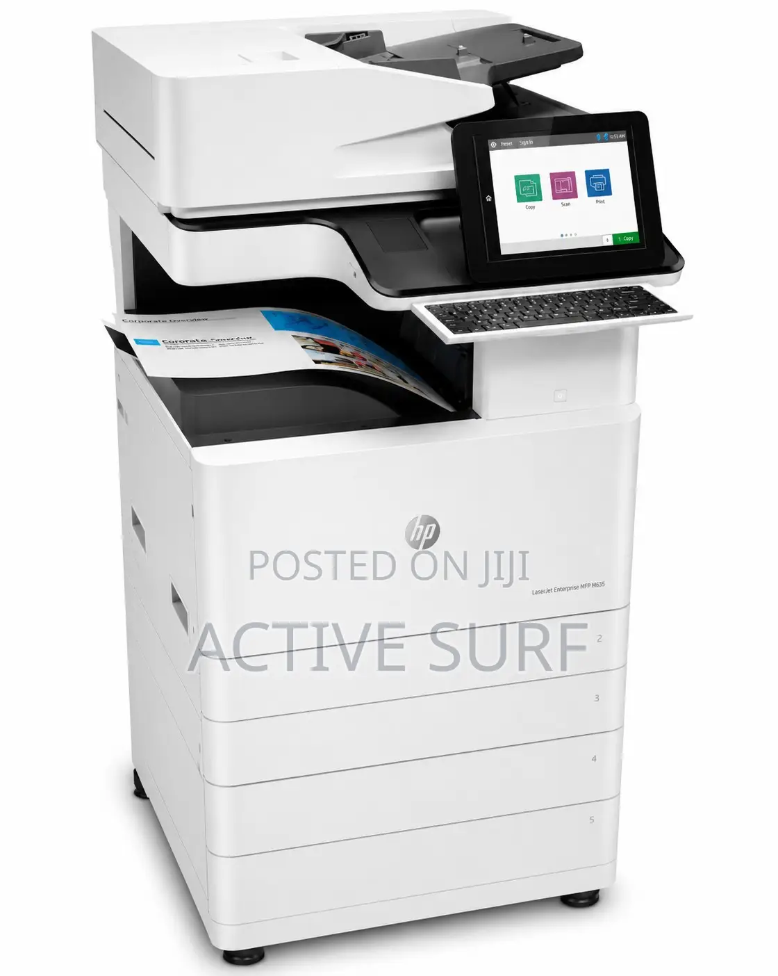 HP LaserJet Managed MFP E72525-E72535 – Foreign Used A3 MFP