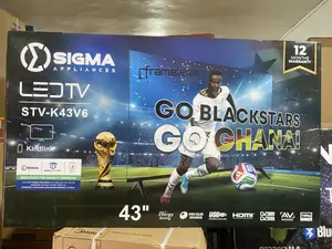 Sigma 43′′ FHD Satellite TV With iCAST