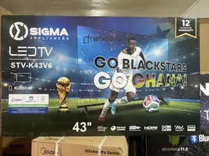 Sigma 43′′ FHD Satellite TV With iCAST