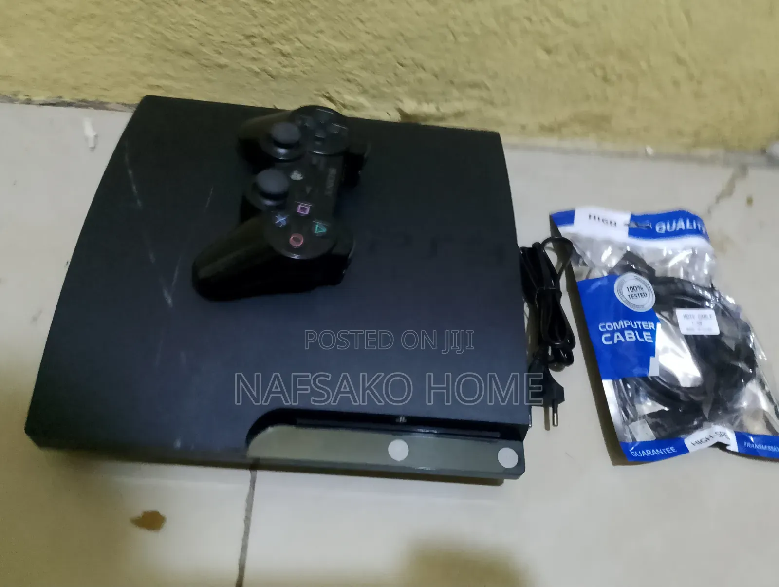 Ps3 Slim Console( 120gb)with 10 Games