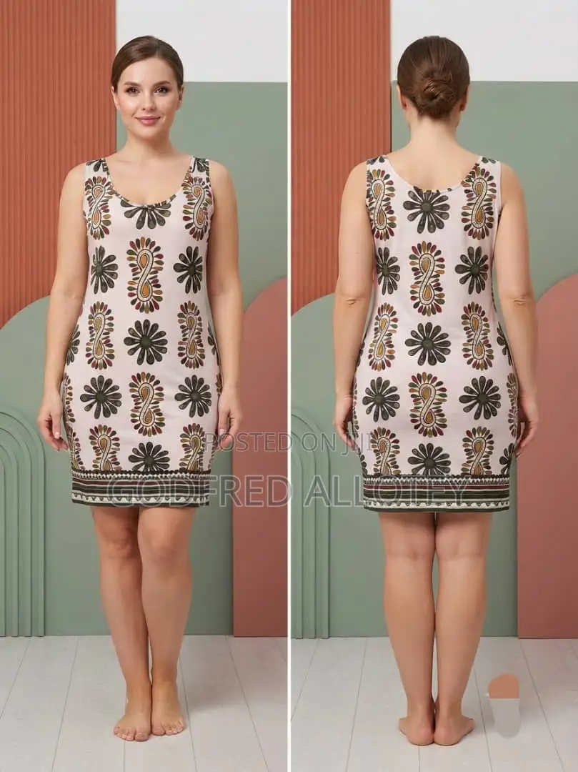 Paisley Floral Print Tank Dress