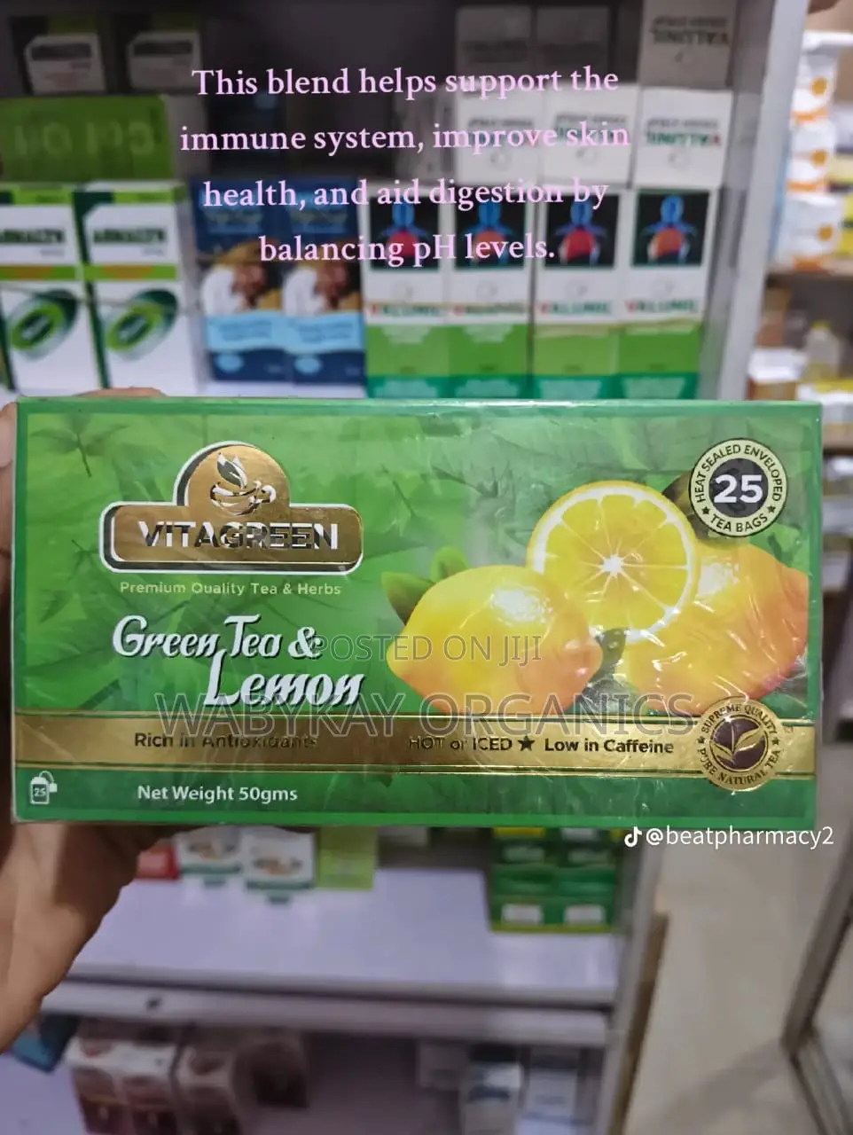 Vitagreen Green Tea- 25 Teabags, Varieties