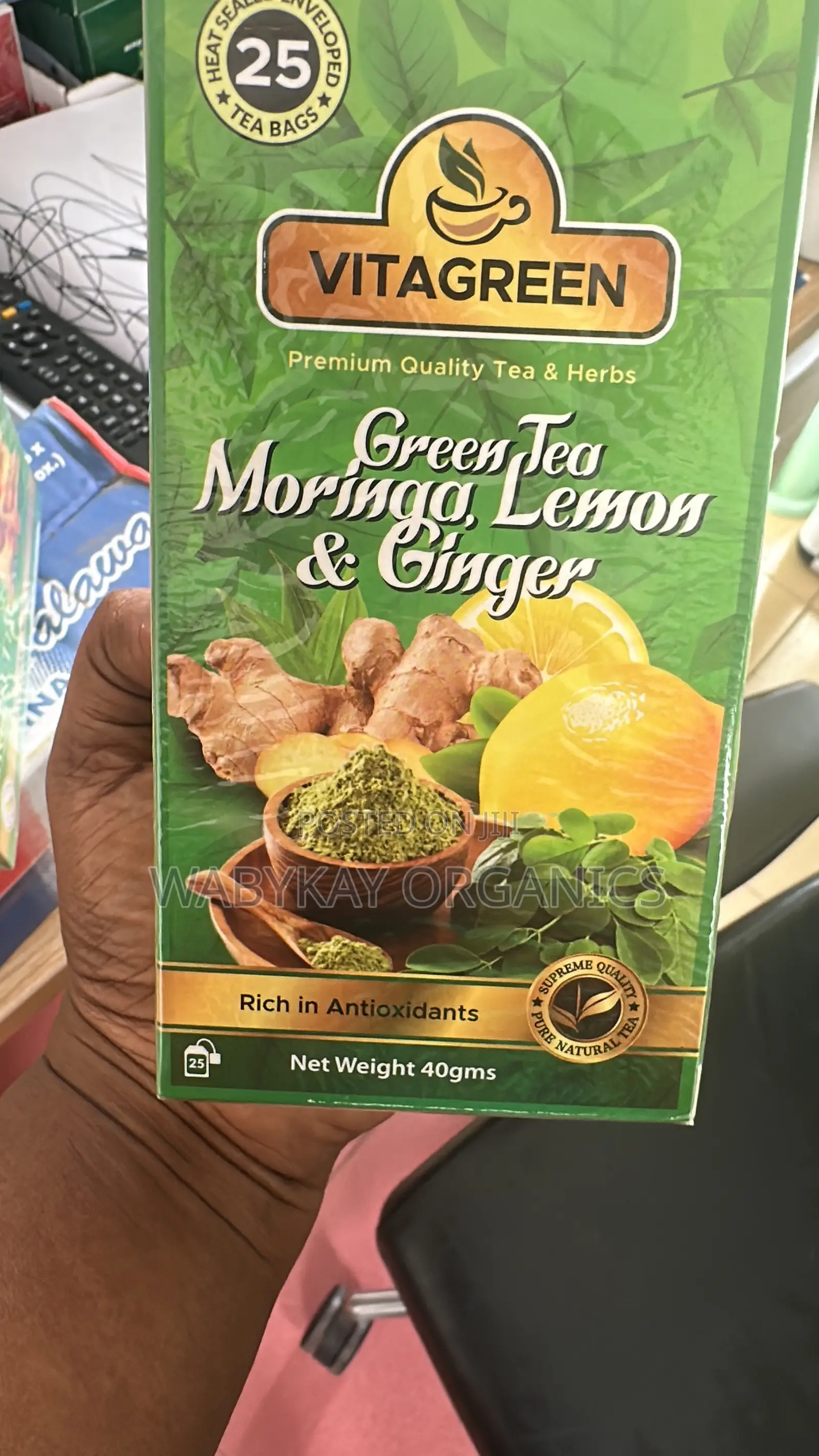 Vitagreen Green Tea- 25 Teabags, Varieties