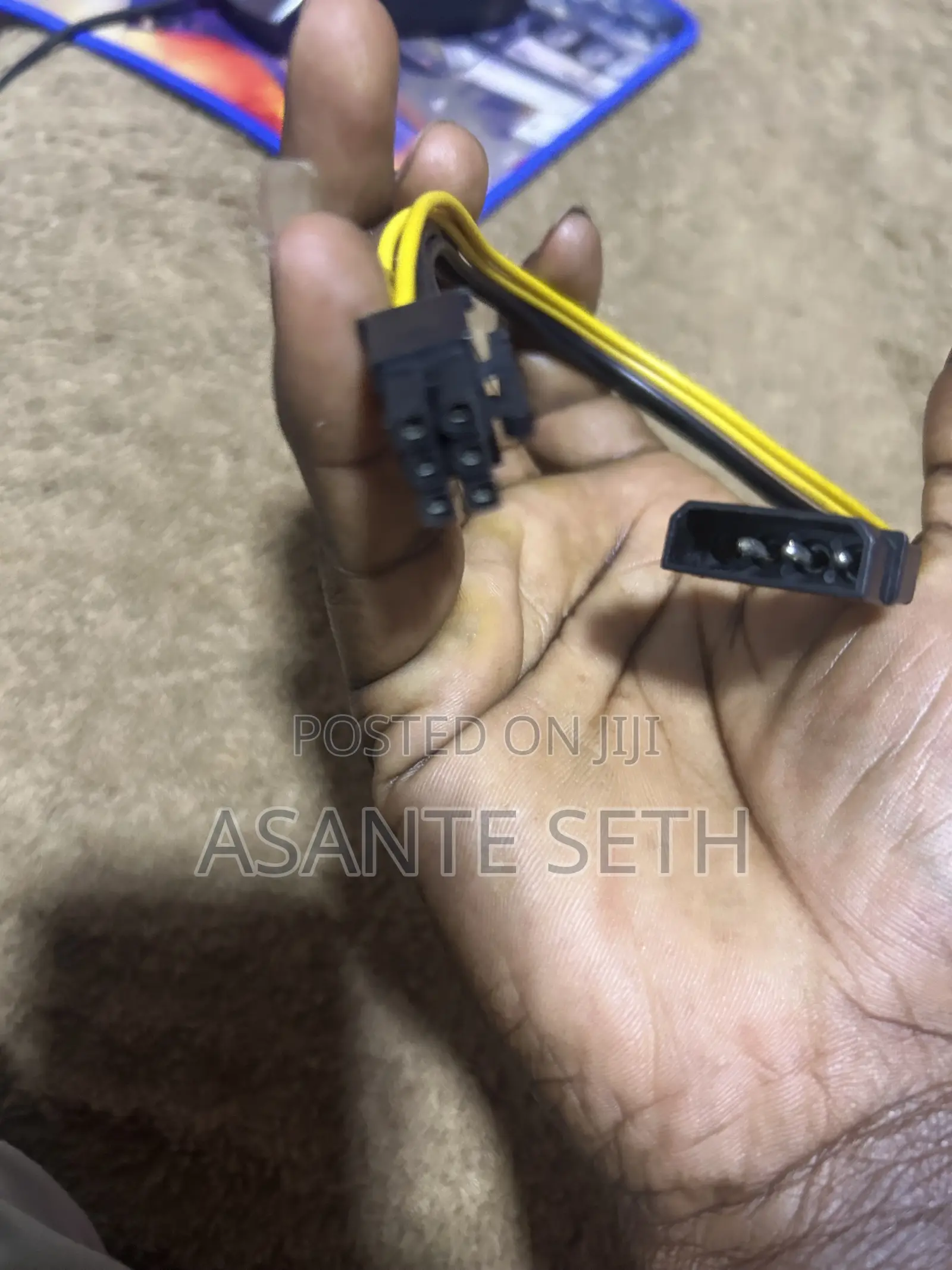 Original Molex to 6pins Graphics Card Converter