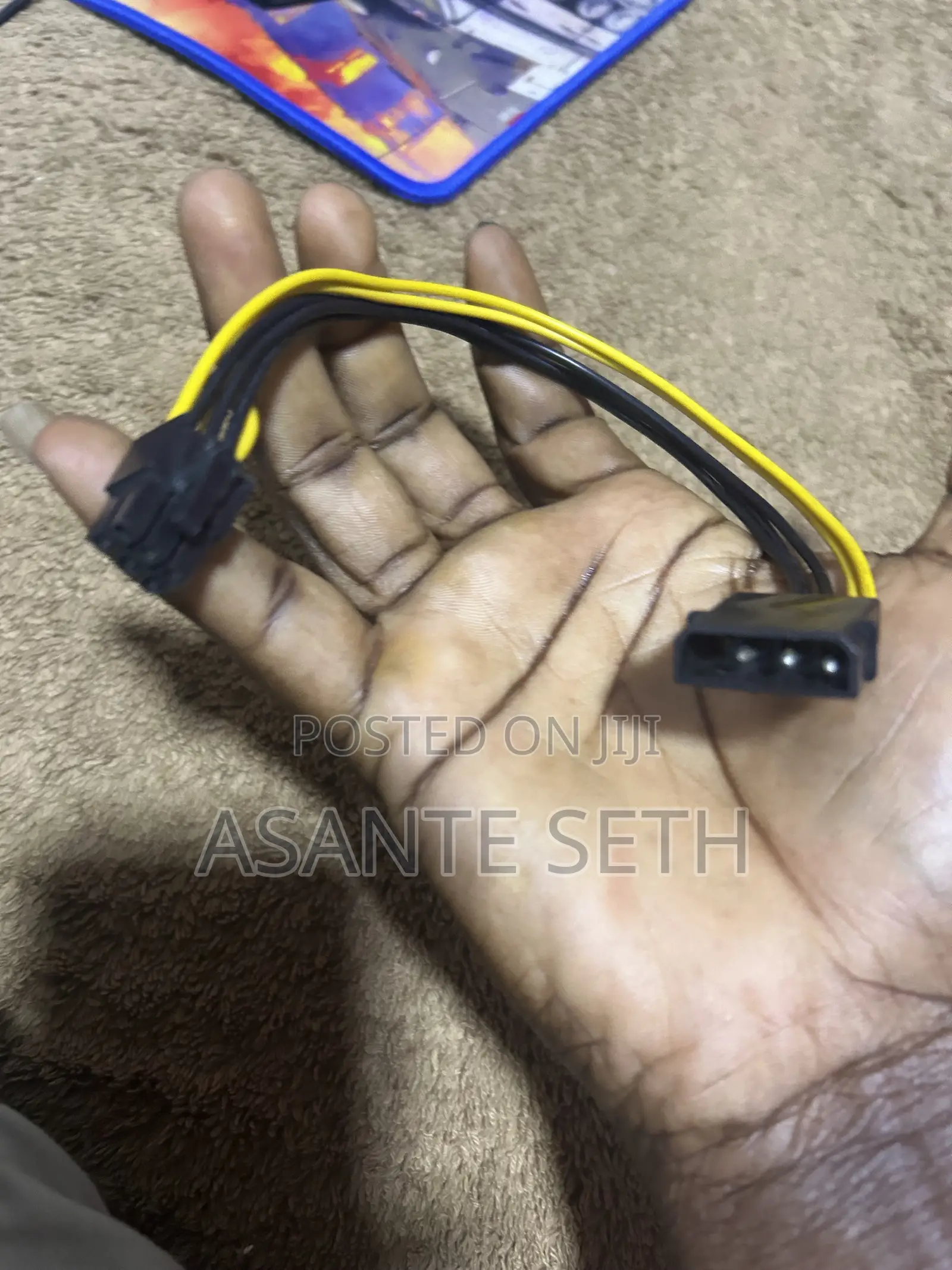Original Molex to 6pins Graphics Card Converter