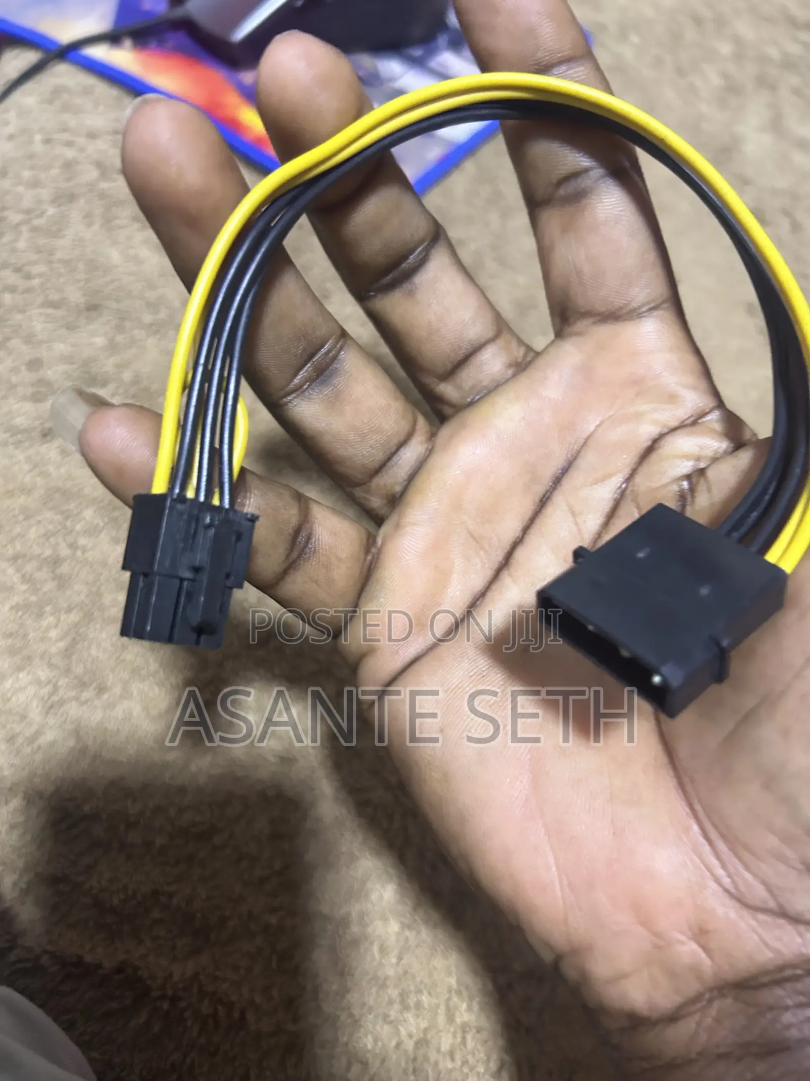 Original Molex to 6pins Graphics Card Converter