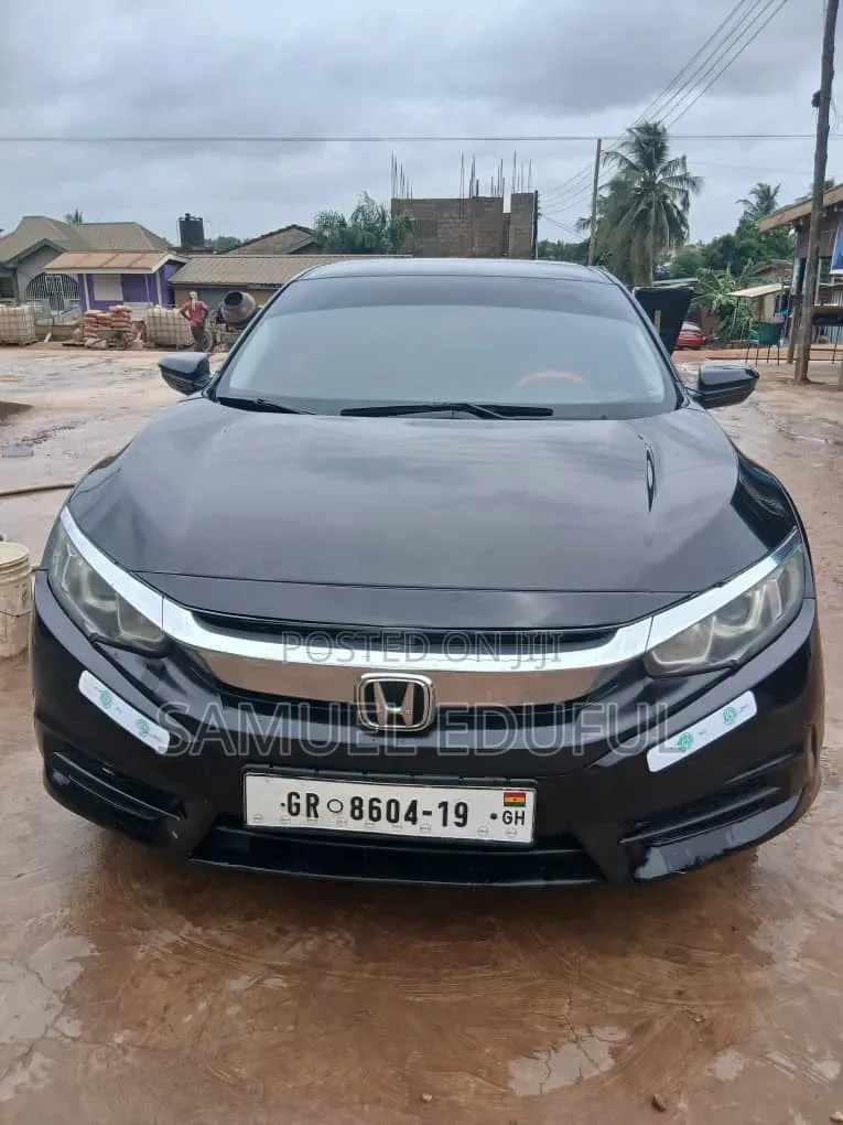 Honda Civic LX 4dr Sedan (2.0L 4cyl) 2016 Black