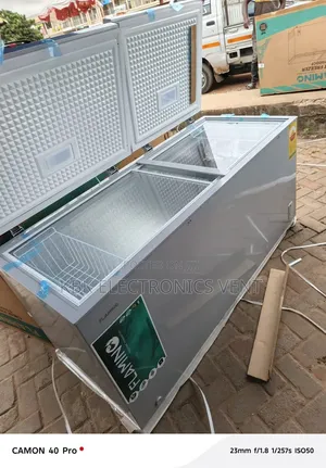 Property 600Liter Double Door Freezer