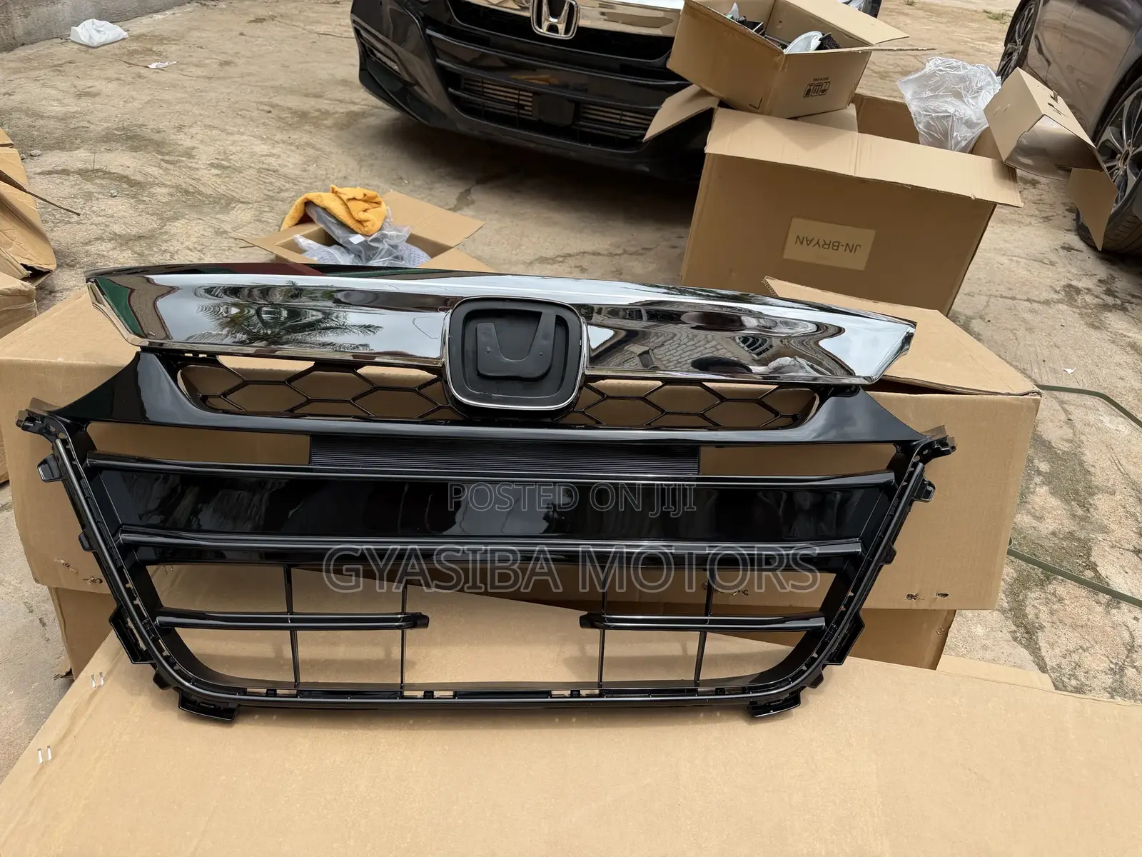 Honda Accord 2018 - 2020 Front Grille Upper and Lower