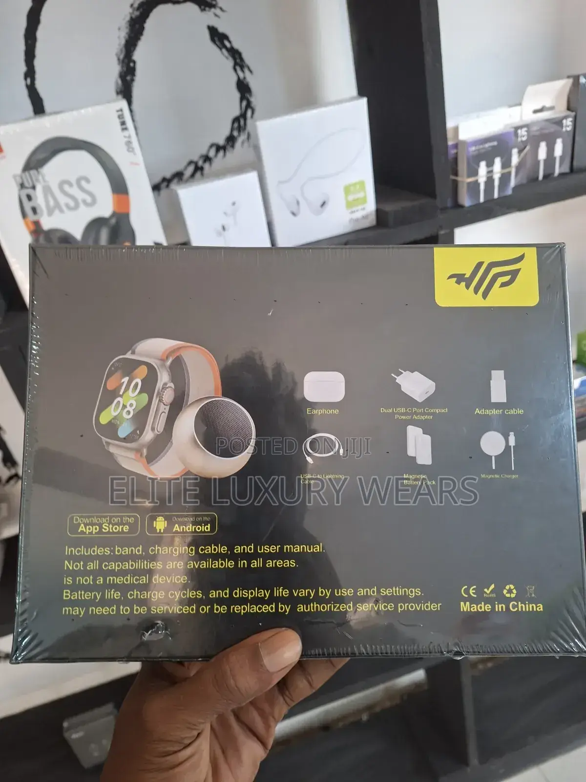 Smart Watch With All Accessories