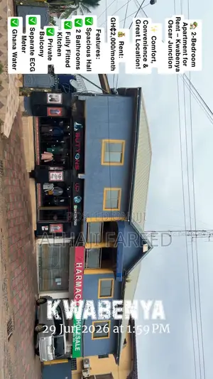 2bdrm Apartment in Kwabenya for rent