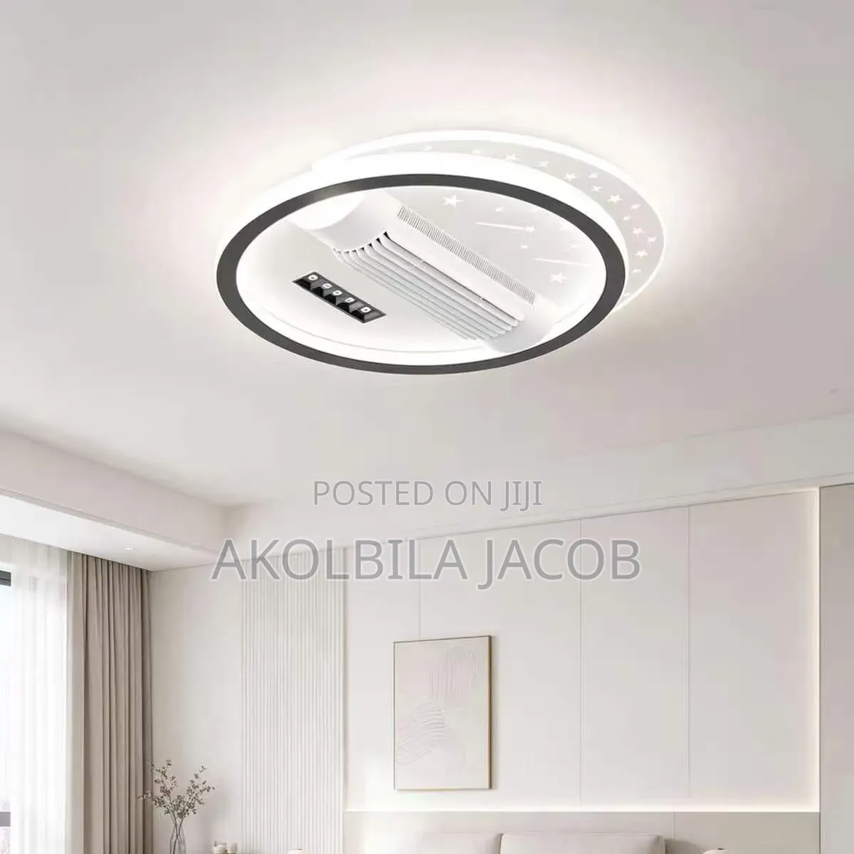 AC Light/ Celling Fan Light With Bluetooth Speaker