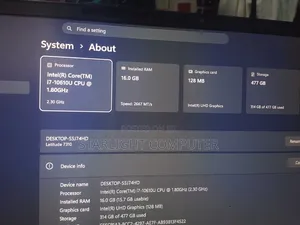 Laptop Dell Latitude 7390 16GB Intel Core i7 SSHD (Hybrid) 512GB