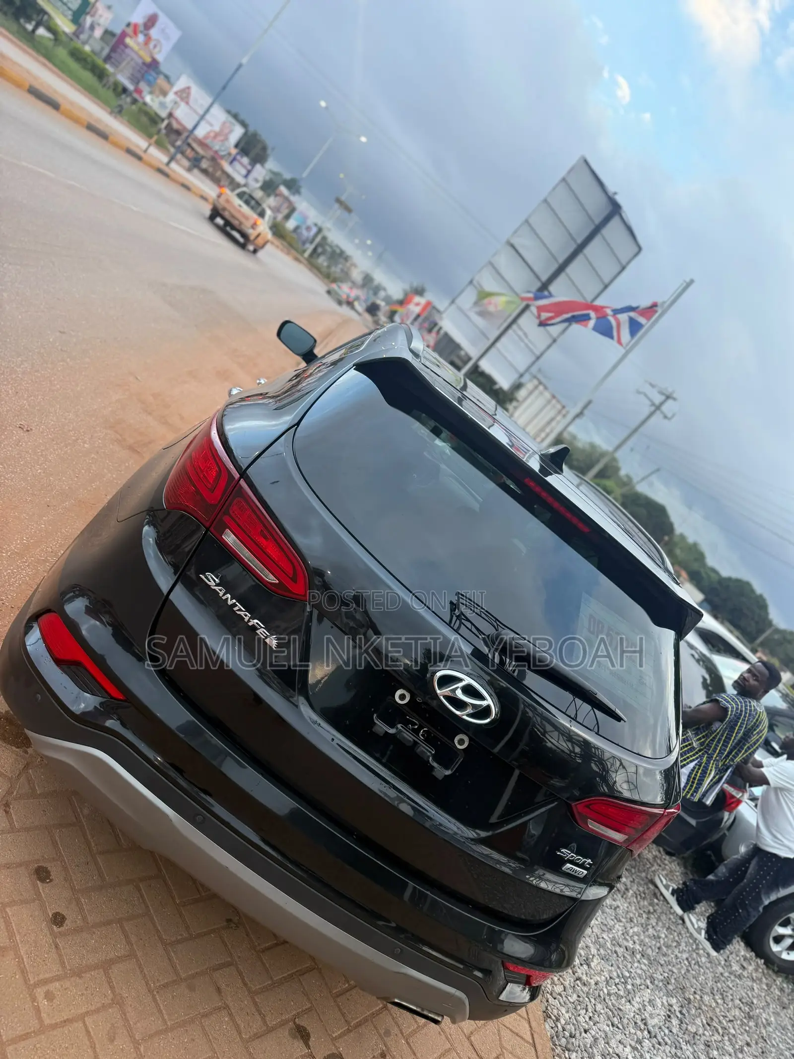Hyundai Santa Fe SE Ultimate AWD 2017 Black
