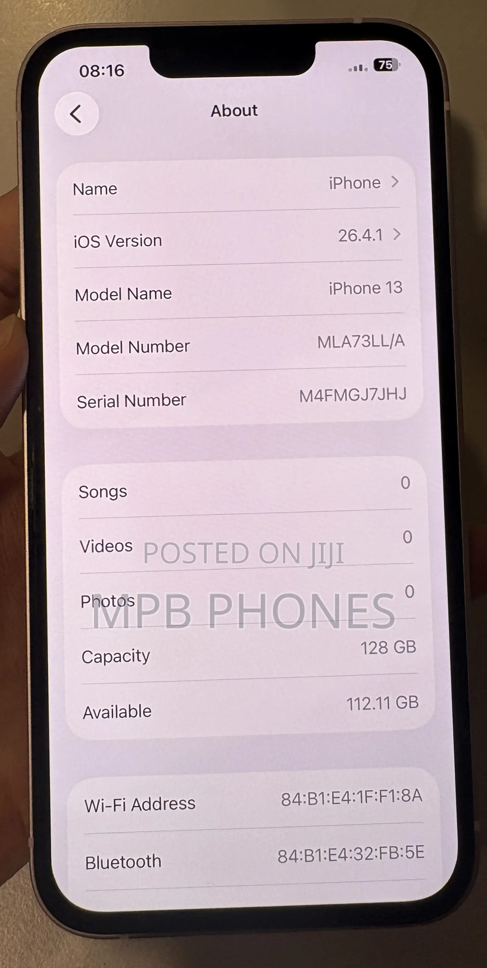 Apple iPhone 13 128 GB Blue