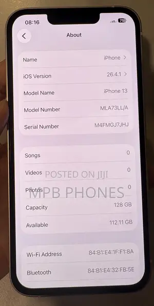 Apple iPhone 13 128 GB Blue