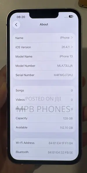 Apple iPhone 13 128 GB White