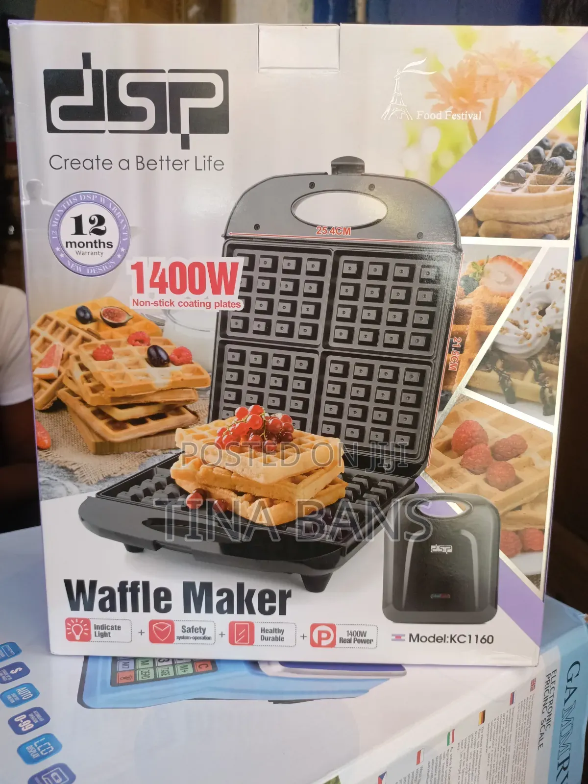 DSP Waffle Maker