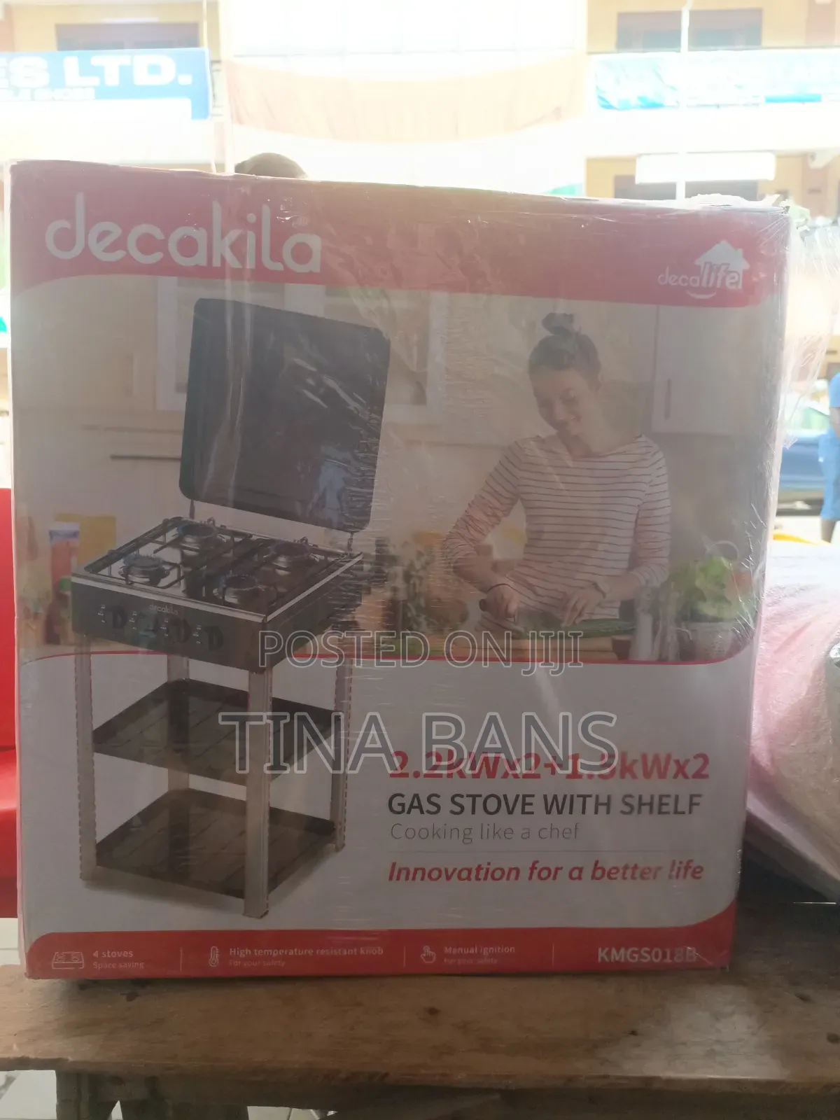 Dekakila 4 Burner With Stand
