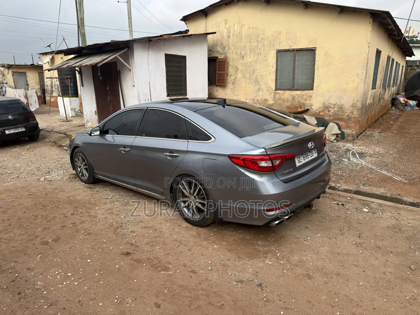 Hyundai Sonata Sport 2.0T 4dr Sedan (2.0L 4cyl Turbo 6A) 2015 Gray