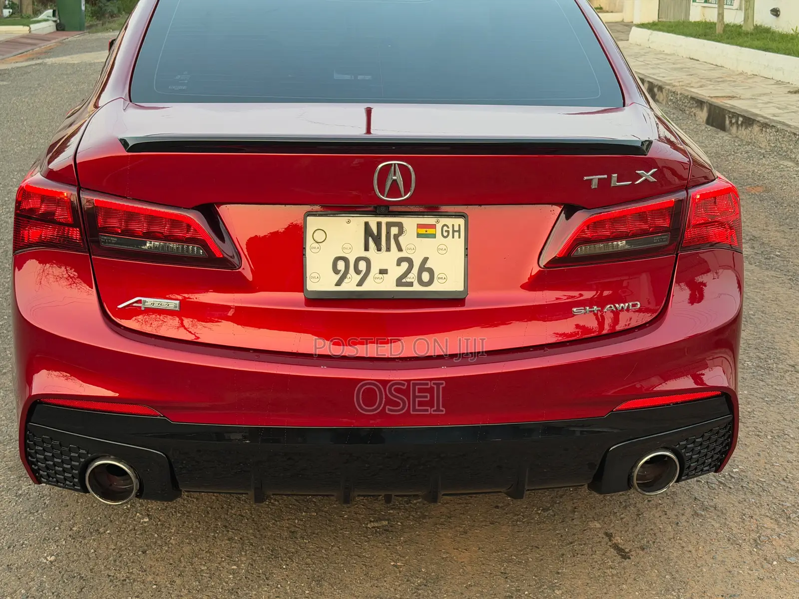 Acura TLX 2019 Red