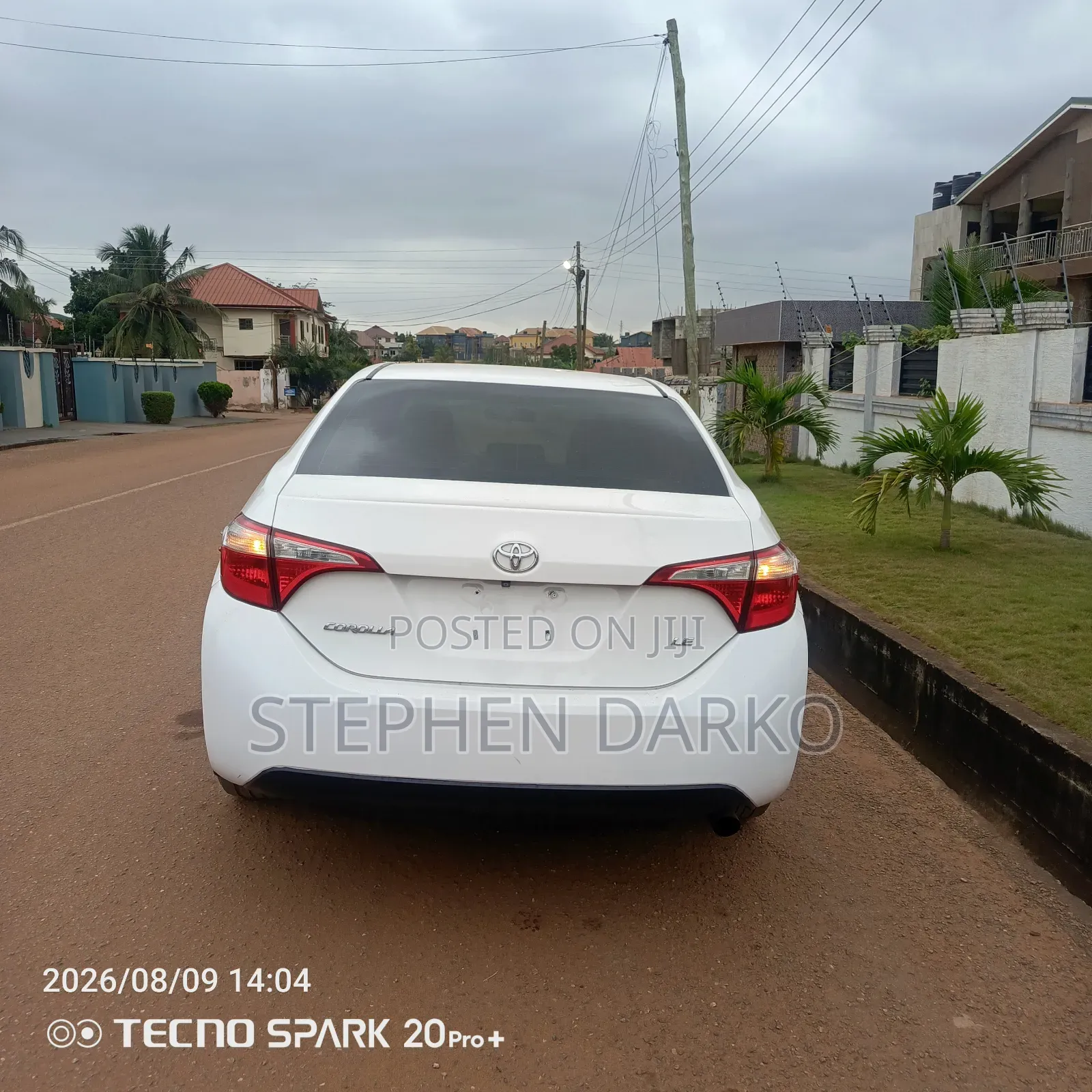 Toyota Corolla 2015 White
