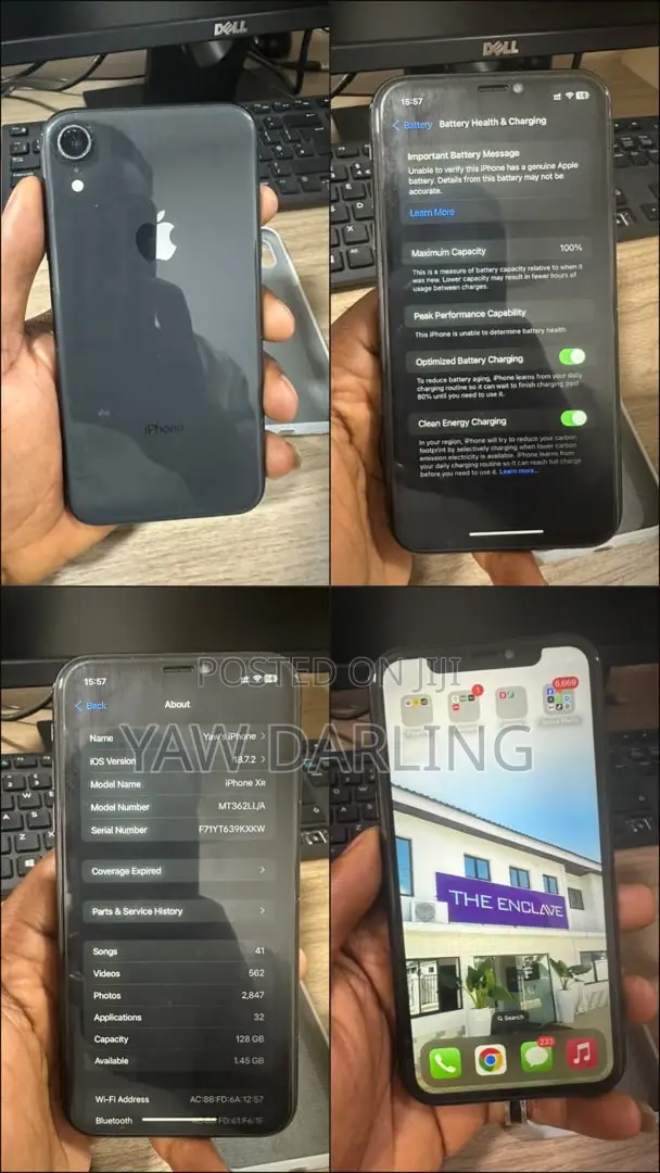 Apple iPhone XR 128 GB Black
